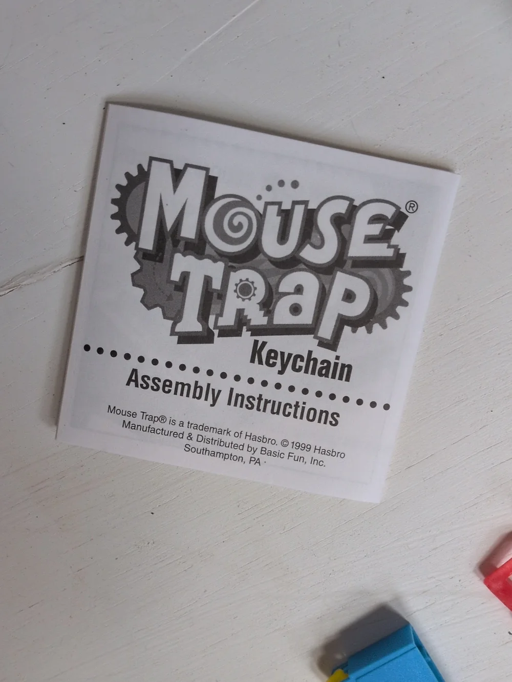 Vintage Keychains - Basic Fun, Barrel Of Monkeys, Mouse Trap, Mr. Potato Head